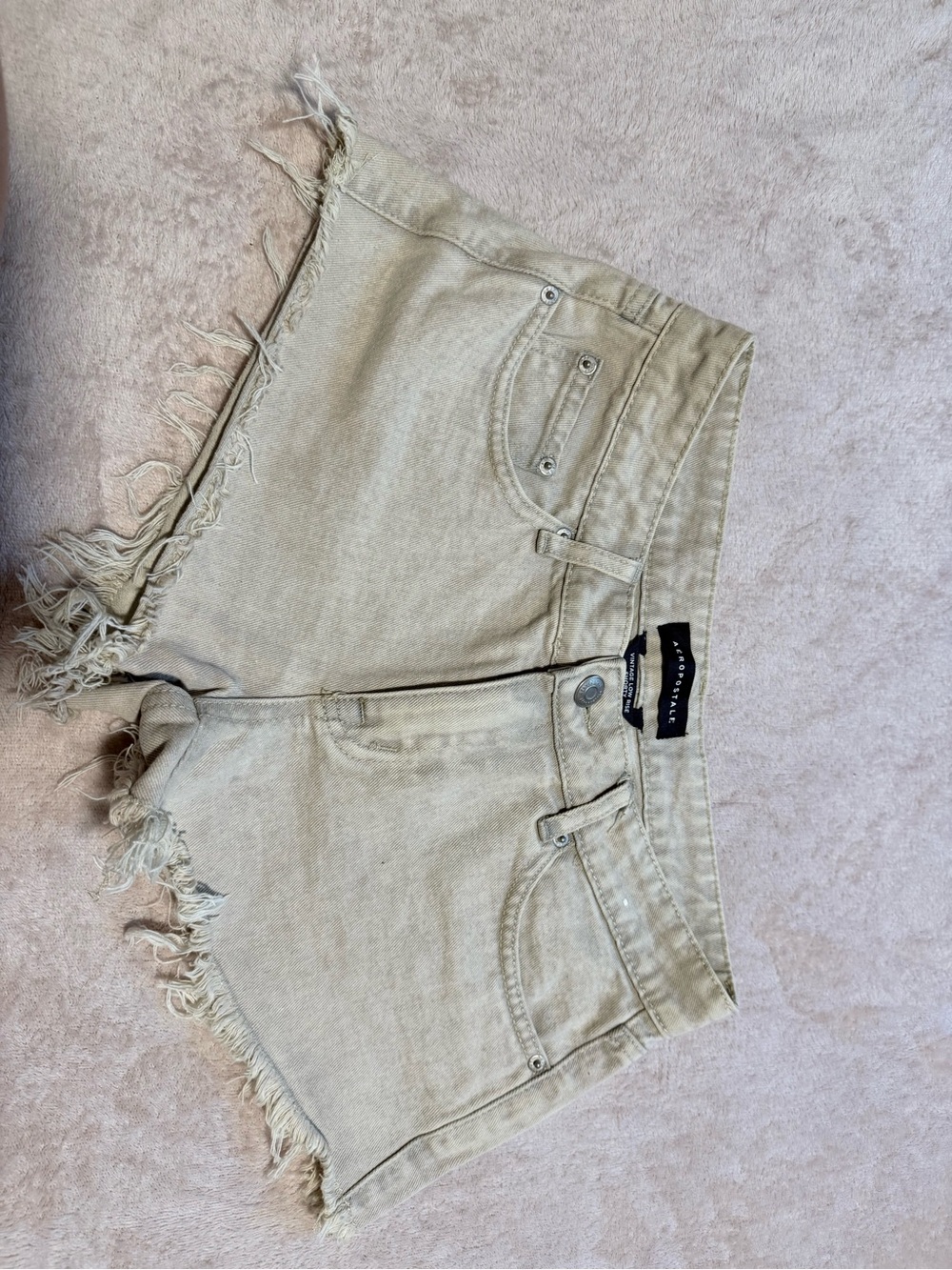 Y2K low rise denim short Aeropostale